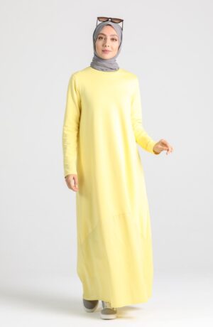 vestido musulman amarillo