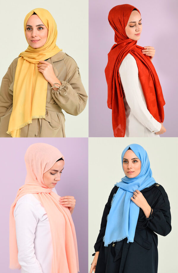 Pack 4 hijabs en oferta